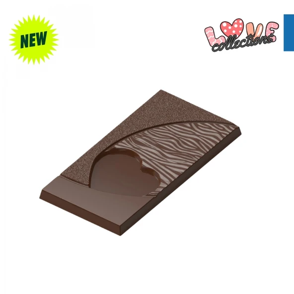 Polikarbon Tablet Çikolata Kalıbı 80 gr | Cm-4073 - Resim 2