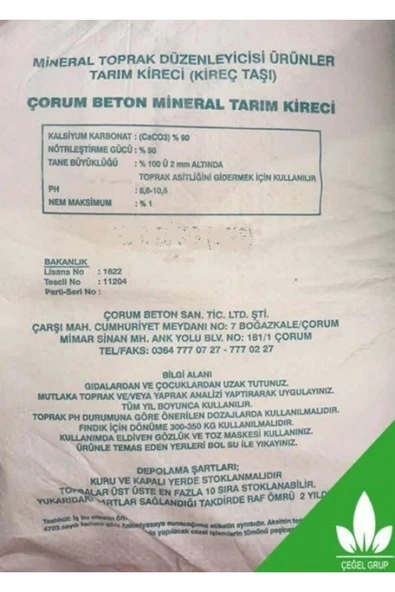 Sönmüş Toz Kireç 1 Kg - Resim 3