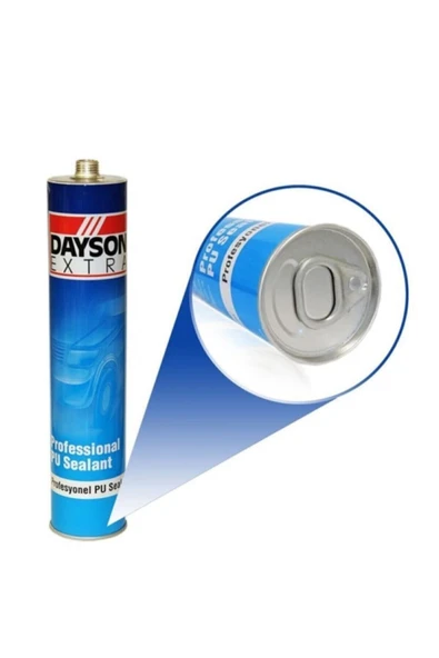 Extra Pu Mastik Silikonize Yapıştırıcı Beyaz Renk 280ml Güçlü Ve %100 Su Geçirmez ürün görseli 1