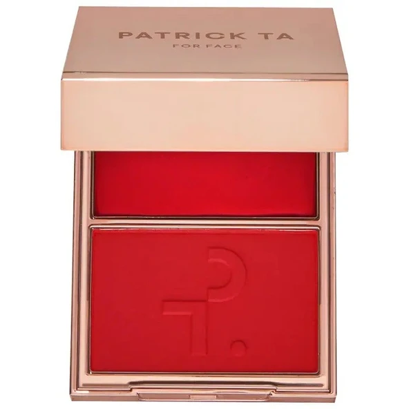 Patrick Ta Major Headlines Double-Take Crème & Powder Allık - She Left Me On Red ürün görseli 1