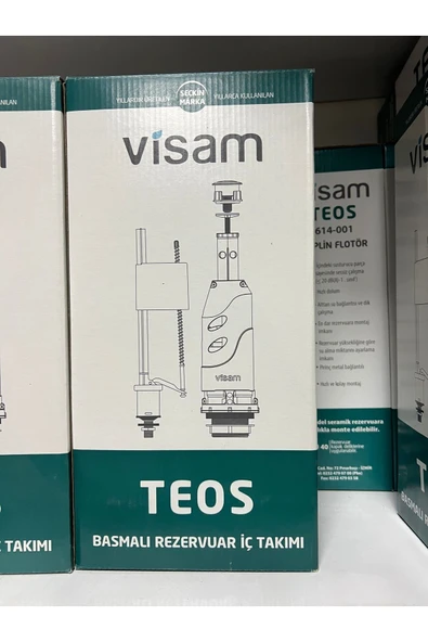 Teos Basmalı Klozet Rezervuar Iç Takım ürün görseli 1