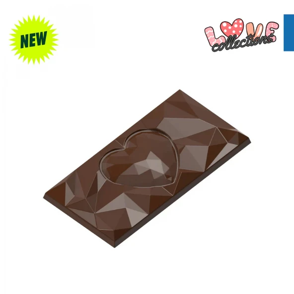 Polikarbon Tablet Çikolata Kalıbı 80.Gr | Cm-4076 ürün görseli 1