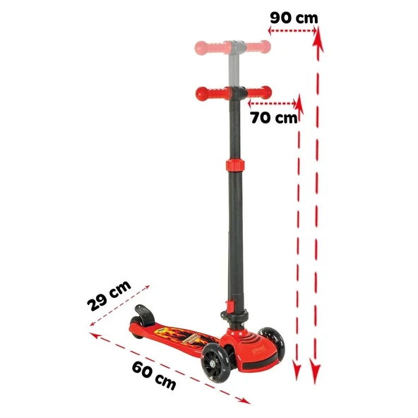 POWER SCOOTER (KIRMIZI) - Resim 2