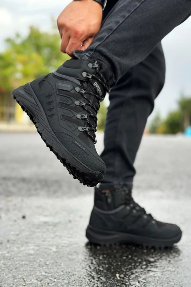 Big King Siyah Füme Su Geçirmez Outdoor Trekking Bot ürün görseli 1
