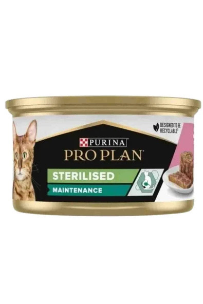 Pro Plan Somonlu Kısırlaştırılmış Kedi Konservesi 85 Gr ürün görseli 1