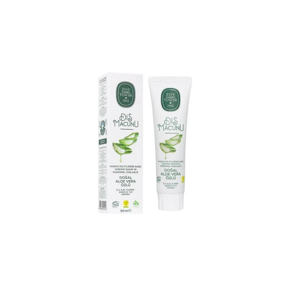 Eyüp Sabri Tuncer Doğal Aloe Vera Özlü Diş Macunu 90 ml ürün görseli 1