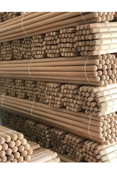 Fırça Sapı, Vilada Sapı, Çekçek Sapı, Gürgen Fırça Sapı, Gürgen Sopa 120 CM - Resim 5