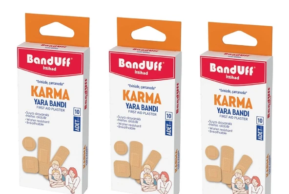 BANDUFF YARA BANDI KARMA 10LU X 3 PAKET ürün görseli 1