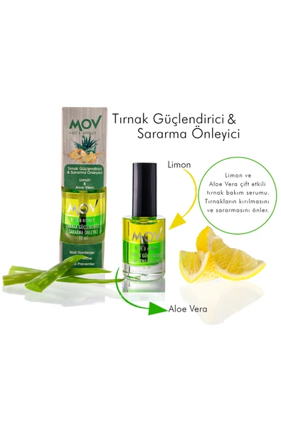 Mov Tırnak Güçlendirici Sararma Önleyici 12 ml ürün görseli 1