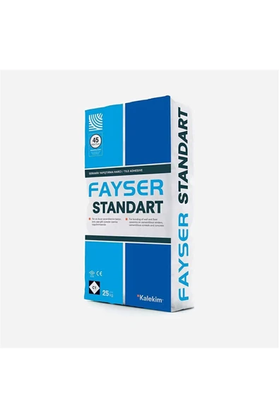 25 Kg Standart Fayser Yapıştırma Harcı (601000259) ürün görseli 1
