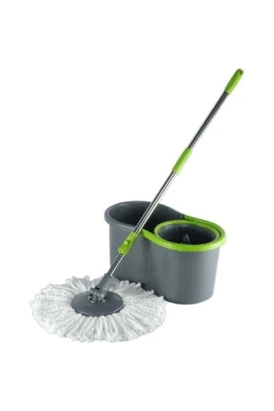 MOPEXA Mozart Mikrofiber Süper Mop Set 360 Temizlik Seti - Yeşil MOPEXA OTOMATİK DÖNERLİ ürün görseli 1