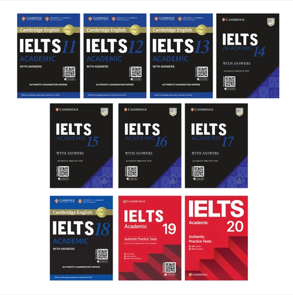 Cambridge English University Ielts 11-20 Academic With Answers With Audio ürün görseli 1