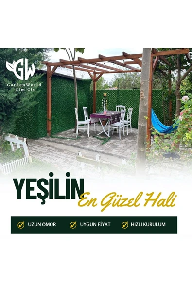 Çim Çit Örgü Telli Bahçe Çiti 200 Cm X 10 Mt ürün görseli 1