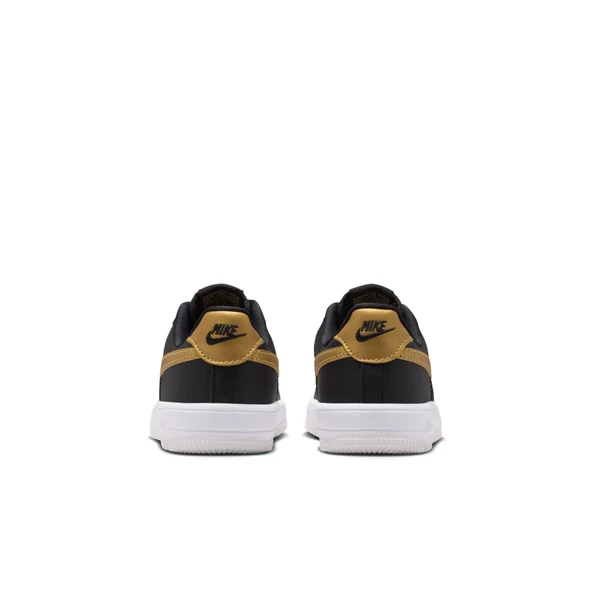 nike air force black white gold - Resim 4