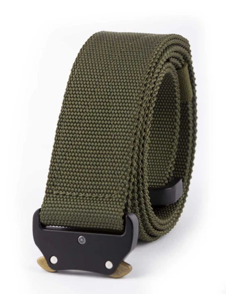 VAV Wear Outdoor Taktik Kemer Dayanıklı Polyester Sık Dokuma Çelik Tokalı TKTK-KMR02 ürün görseli 1