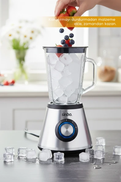 Sinbo SHB-7520 Turbo Blender - Resim 5