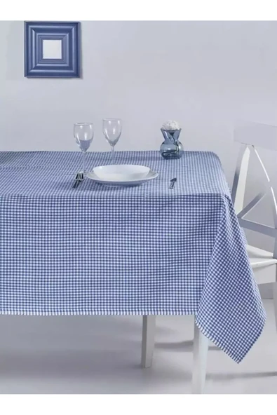 CEYHAN Pötikare Klasik Masa Örtüsü Kamp Piknik Örtüsü 170x170 cm ürün görseli 1