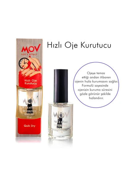 Mov Hızlı Oje Kurutucu 12 ml ürün görseli 1