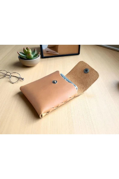 sumerianwallet Deri Sigara Kılıfı Taba 2 - Resim 2