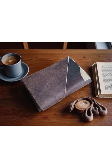 sumerianwallet Minimalist Crazy Deri Kahverengi Kartlık(anahtarlık Hediye) ürün görseli 1