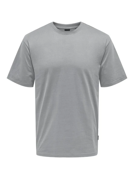 Only & Sons   ONSFRED LIFE RLX SS TEE NOOS Erkek Gray T-Shirt - 22022532 ürün görseli 1