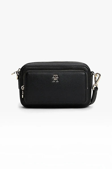 Tommy Hilfiger   TH ICON CAMERA BAG Kadın Siyah Çanta - AW0AW18120 ürün görseli 1