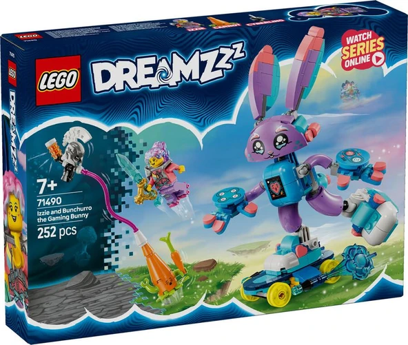 LEGO Dreamzzz 71490 Izzie and Bunchurro the Gaming Bunny ürün görseli 1