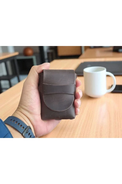 sumerianwallet Deri Sigara Kılıfı Kahverengi ürün görseli 1