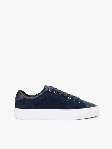 Tommy Hilfiger   PREMIUM DRESS LEATHER MIX Erkek Mavi Sneakers - FM0FM05842 ürün görseli 1