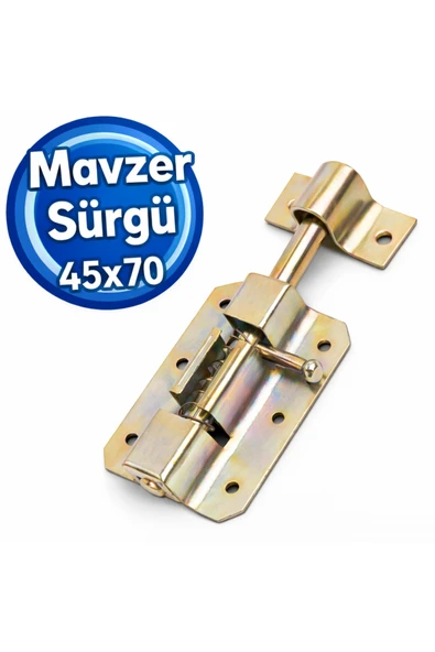 DESIPHON Yaylı Kapı Sürgüsü 46x70 mm Metal Kapı Pencere Emniyet Kilidi Sürgülü Kilit ürün görseli 1