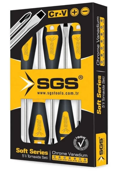 Sgs Soft Tornavida Set 5 Parça SGS1645 ürün görseli 1