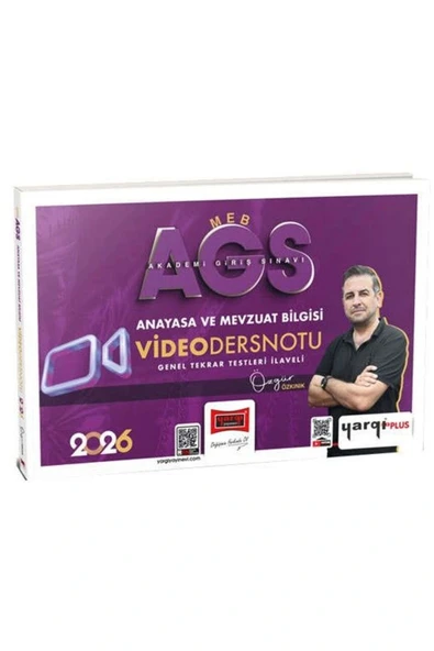 Yargı 2026 Meb Ags Anayasa Mevzuat Bilgisi Video ders Notları ürün görseli 1