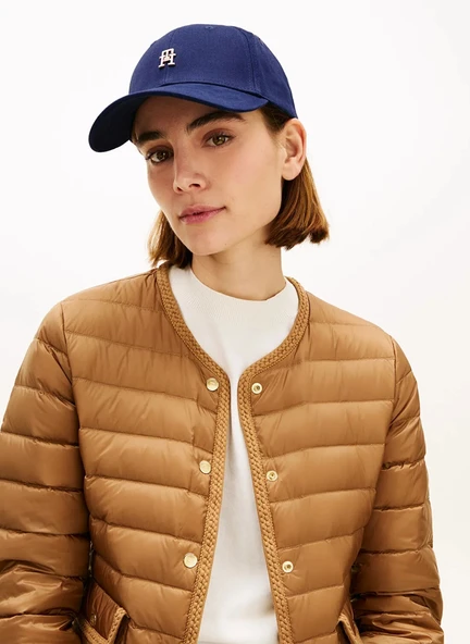 Tommy Hilfiger   TH ELEVATED CHIC CAP Kadın Mavi Şapka - AW0AW17631 ürün görseli 1