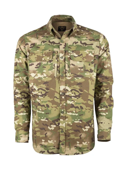VAV Wear Outdoor Taktik Pamuklu Erkek Gömlek HIDDEN02 ürün görseli 1