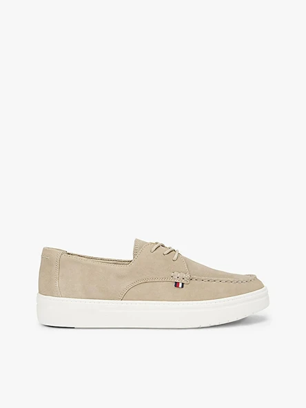 Tommy Hilfiger   CASUAL SUEDE STITCH TOE HYBRID Erkek Bej Günlük Ayakkabı - FM0FM05707 ürün görseli 1