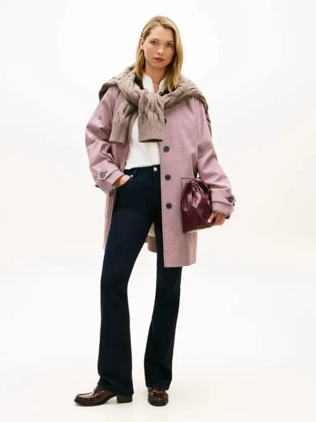 Tommy Hilfiger   DNM NINA BOOTCUT RW Kadın Mavi Denim Pantolon - WW0WW50541 ürün görseli 1