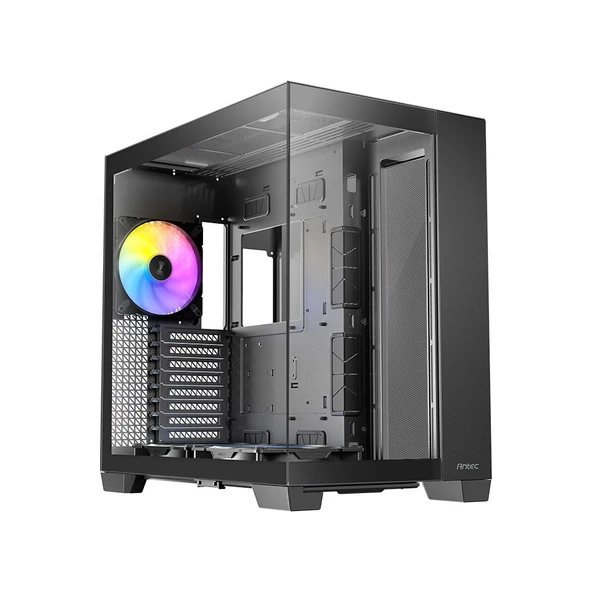 ANTEC C8 ARGB BLACK Temperli Camlı Type-C x1 Dual Chamber Full Tower E-ATX Gaming Kasa ürün görseli 1