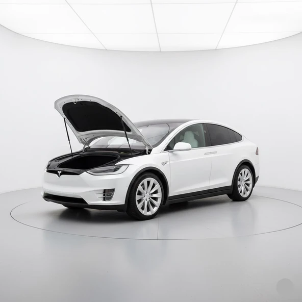 TESLA MODEL X DUAL MOTOR 2015- 2015- Uyumlu KAPUT Amortisörü ürün görseli 1
