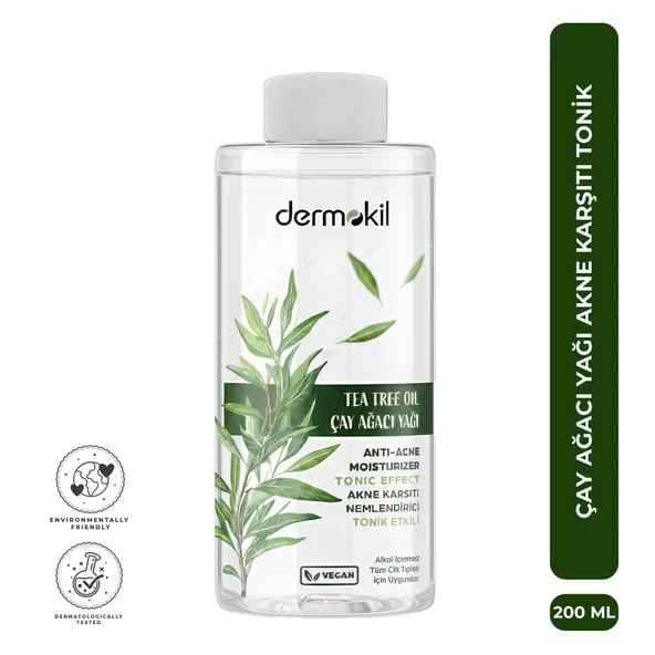 Dermokil Çay Ağacı Akne Karşıtı Tonik 200 ml ürün görseli 1