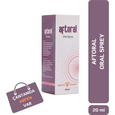Aftoral Oral Sprey 20 Ml (SKT:11/2028) ürün görseli 1