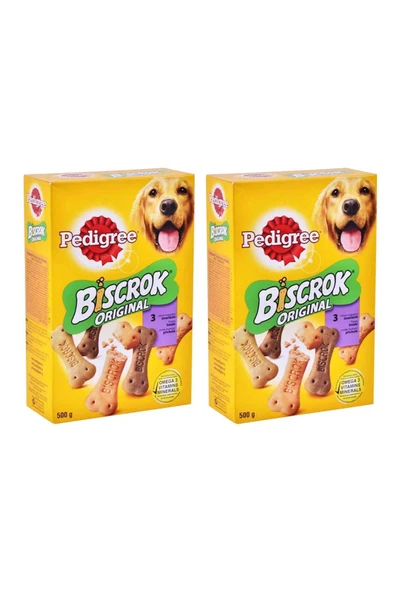 Biscrok Köpek Ödül Bisküvisi 500 G 2x - Resim 2