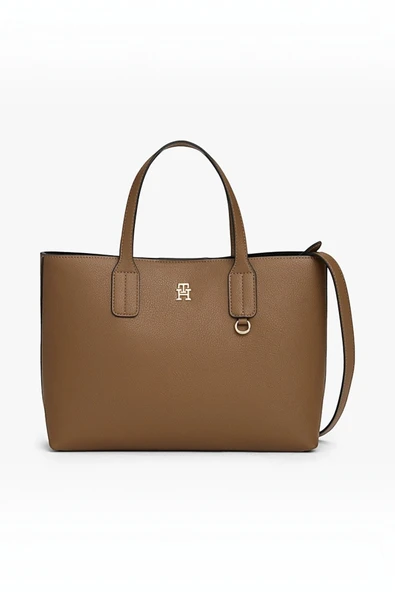 Tommy Hilfiger   TH ICON MINI TOTE Kadın Yeşil Çanta - AW0AW18233 ürün görseli 1