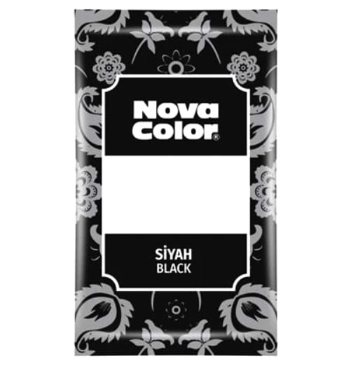 Nova Color Toz Kumaş Boyası Siyah - 2 adet ürün görseli 1