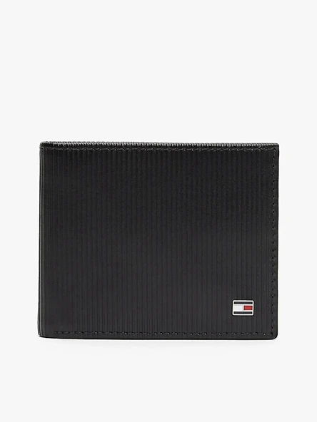 TH FLAG MINI CC WALLET Erkek Siyah Cüzdan - AM0AM13958 ürün görseli 1