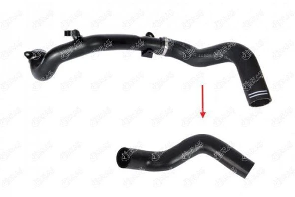TURBO HORTUMU PLASTİK BORU HARİÇ  FIAT GRANDE PUNTO (199_) FIAT PUNTO (199_) ürün görseli 1