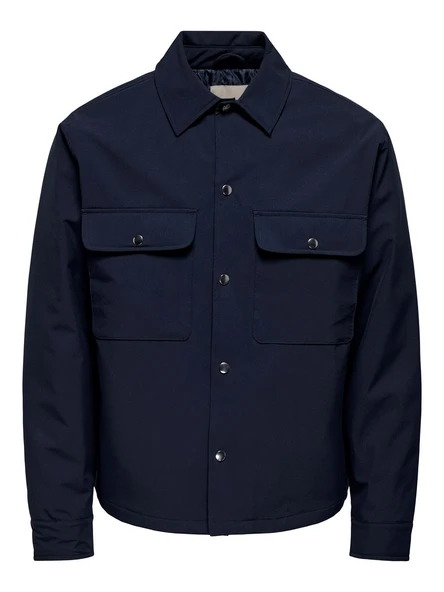 Only & Sons   ONSDAVID LIFE PADDED OVERSHIRT OTW Erkek Mavi Ceket - 22036739 ürün görseli 1