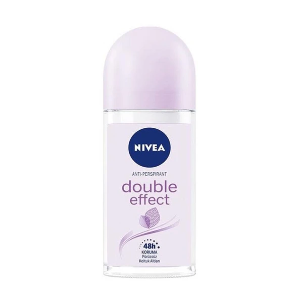 Nivea Double Effect Mor Düşler Roll-On Deodorant 50 ml ürün görseli 1