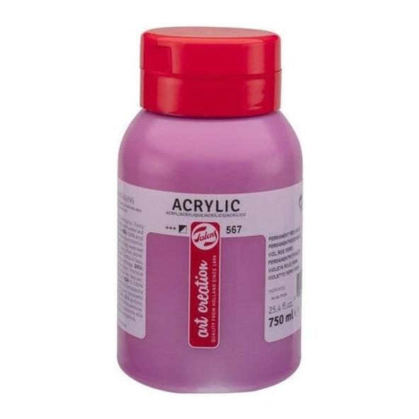 TALENS ARTCREATİON AKRİLİK 750 ML PERMANENT RED VİOLET 567 ürün görseli 1