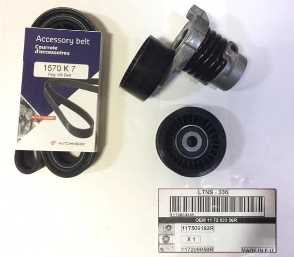 ALTERNATÖR KAYIŞ KİTİ RENAULT H5F 1.2TCE TÜM MOTORLAR ürün görseli 1