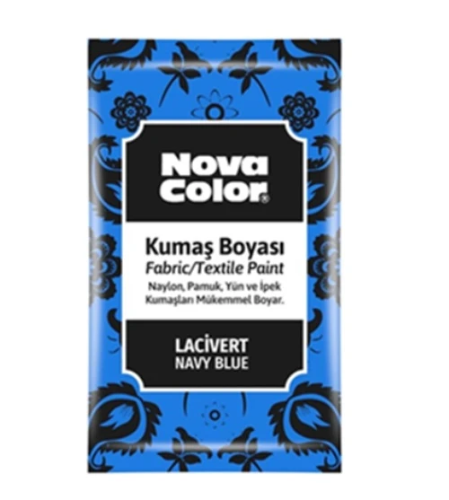 Nova Color Toz Kumaş Boyası Lacivert - 2 adet ürün görseli 1